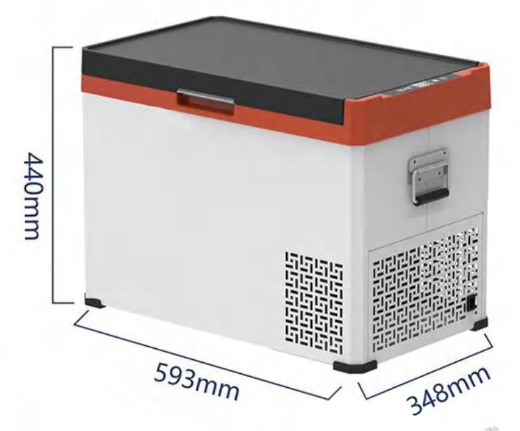 EC40 40 Litres fridge with compressor