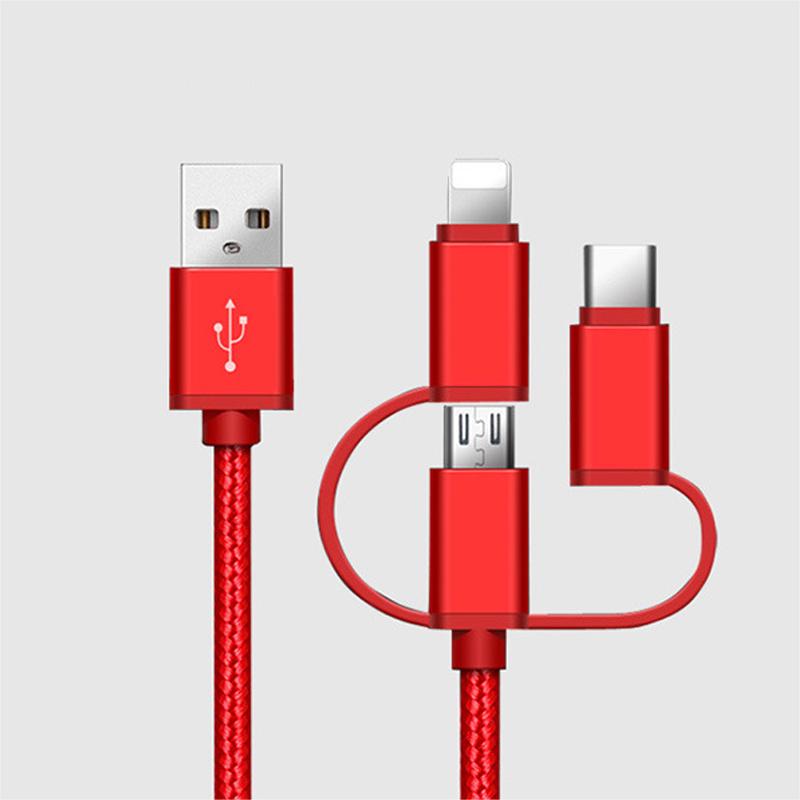 Fast Charger 3-in-1 USB Cable