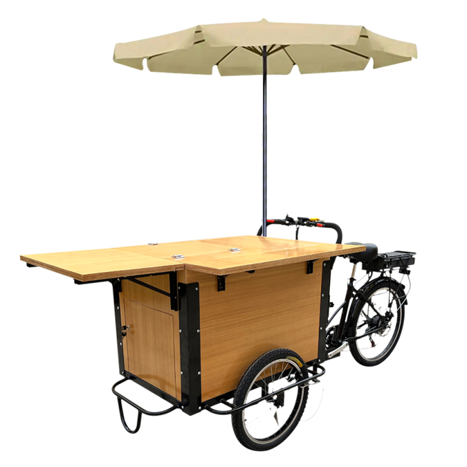 Electric Tricycle  Vending Cart